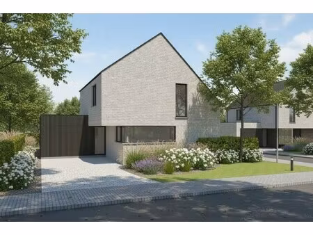 nieuw te bouwen alleenstaande woning te aartrijke.