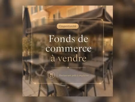 restaurant à vendre
