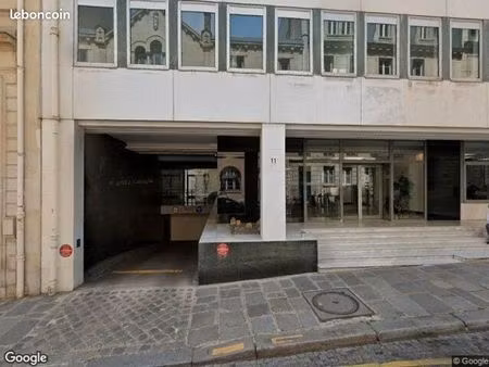 parking sécurisé – paris 8e – rue christophe colomb