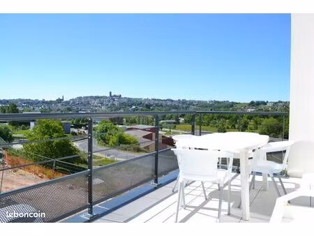appartement 70m² garage attenant onet le chateau secteur golf