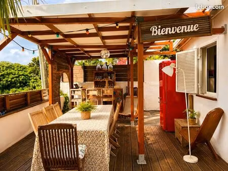 maison familiale meublée 4 chambres avec piscine & terrasse - location temporaire (août à 