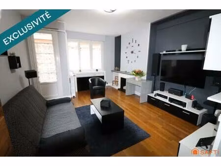 hyper centre lisieux t4 98m2 terrasse grenier