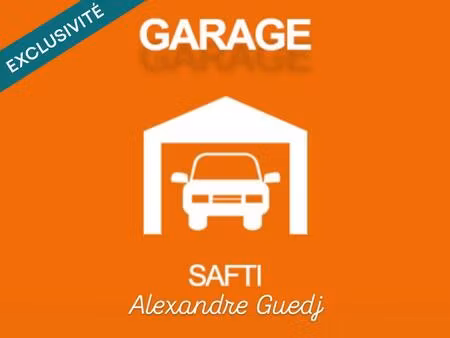 garage 15 m² dans une copropriété récente et sécurisée