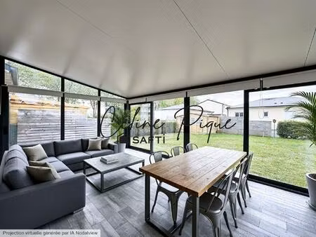 maison 6 pièces 4 chambres avec véranda  garage et jardin