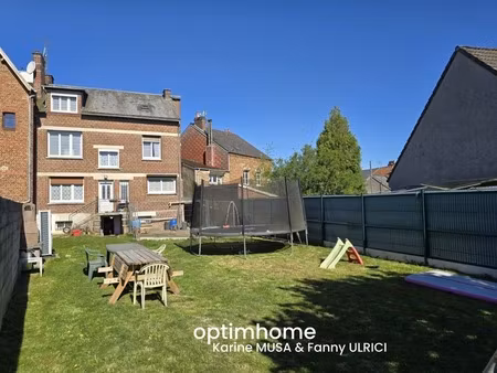 hirson (02) - vente maison avec 6 chambres ️️️️️️  garage et jardin ☘️