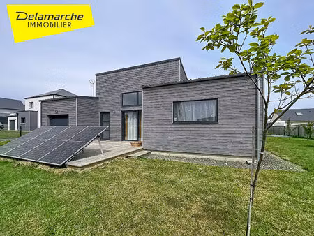 maison de plain pied moderne et pratique de 2023 en ossature bois à ponts (50300 ) 4 pièce