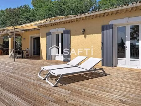 maison 164 m² sur 2000 m² avec piscine à st antonin du var (83510).