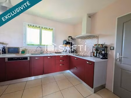 vue vignes  villa plain-pied 137 m²  4 ch et bureau