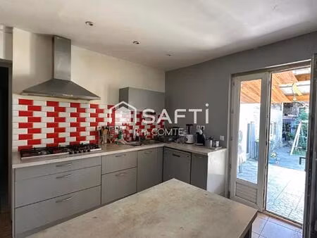 à vendre – maison de village 115 m² avec potentiel  à salaise-sur-sanne!!