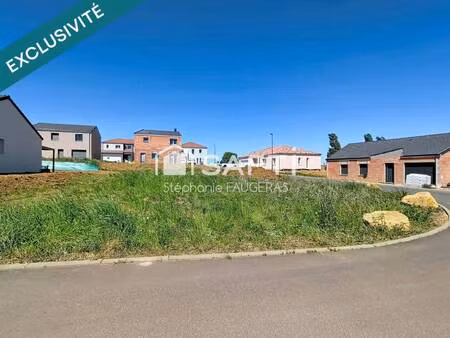 terrain constructible viabilisé à vendre