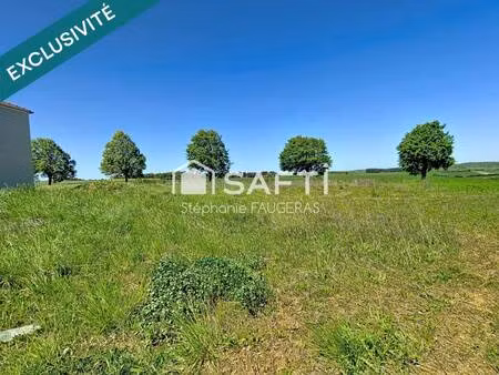 terrain constructible viabilisé à vendre