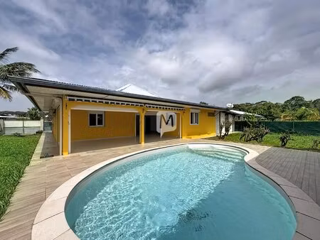 dpt guyane  à louer macouria maison t5 de 152.03 m² avec piscine
