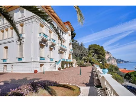 appartement d'exception dernier étage vue mer panoramique à beaulieu-sur-mer