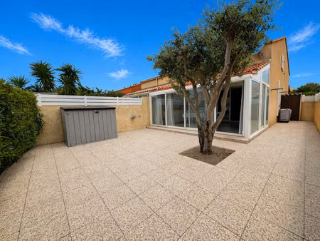 narbonne plage pavillon t3 clim + parking