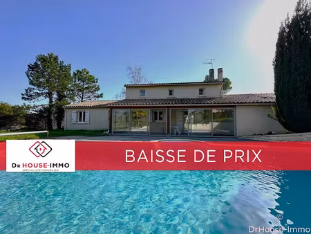 vente maison 6 pièces 148 m² à montmoreau-saint-cybard (16190)  229 000 €