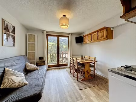 charmant studio avec coin nuit à praz-sur-arly (74120)