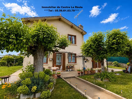 maison t4 de 115 m2 avec garage et jardin