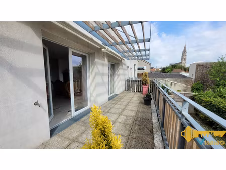 appartement spacieux de 90 m2 plein centre vertou