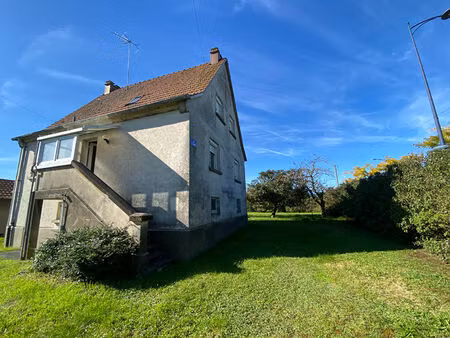 maison individuelle 4 pièces à vendre à wittelsheim - terrain 1266 m²  travaux à prévoir