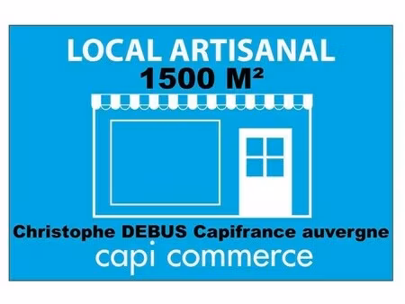 vente local d’activités bellerive sur allier 03700 1500m²