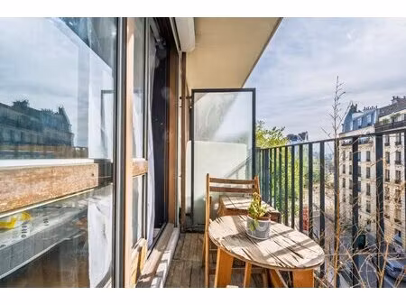 appartement 2 pièces de 52 4 m² avec balcon - paris 14e