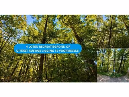 terrain à vendre à kriekstraat x voormezele (rbv80508)