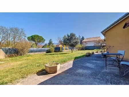 investissement locatif: chatuzange-le-goubet  maison de plain-pied   3 chambres  garage et