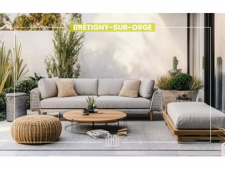 vente appartement neuf 3 pièces 62m2 brétigny-sur-orge - 269000 € - surface privée