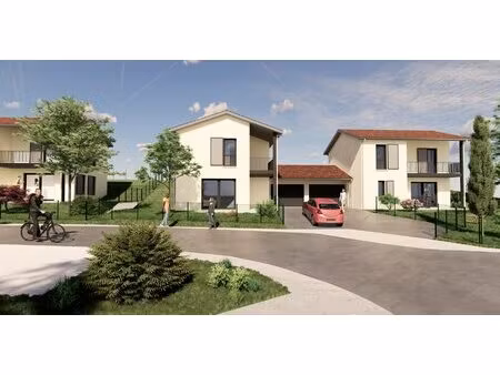 maison neuve de 98.67m2 lot 1b en brs ( bail réel solidaire) à saint julien