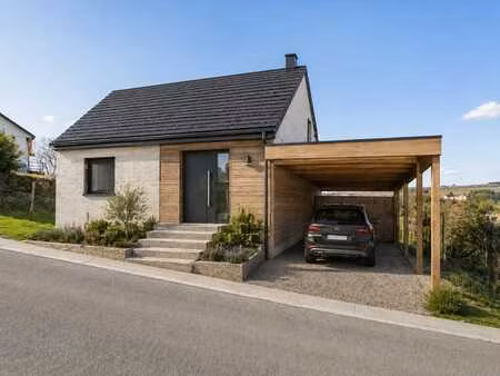 terrain avec projet de maison 4 façades – houffalize