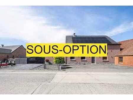 à vendre – maison 4 ch avec annexe et grand potentiel