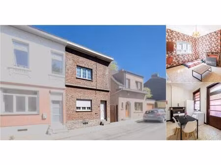 maison à vendre avec terrasse et jardin   jumet (vbe16859)
