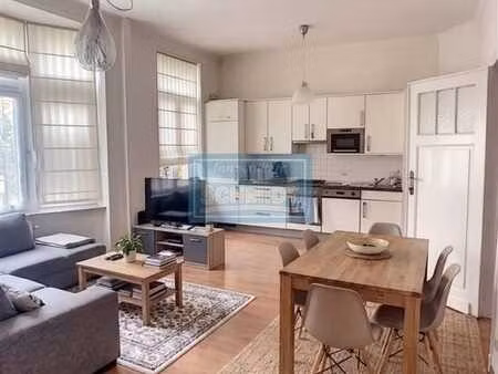 chasse : appart. 2 chambres avec grand living et cuisine ouv