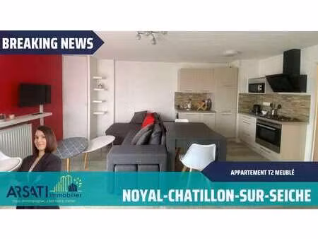 location appartement 2 pièces meublé à chatillon-sur-seiche (35230) : à louer 2 pièces meu