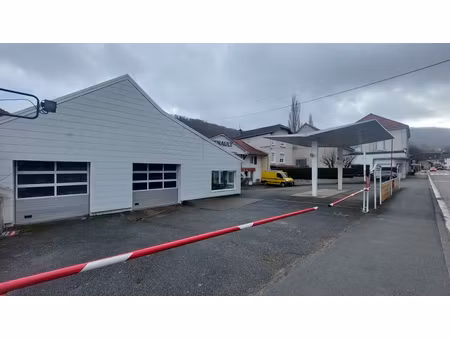 bâtiment professionnel de 250m2 + partie habitation de 130m2