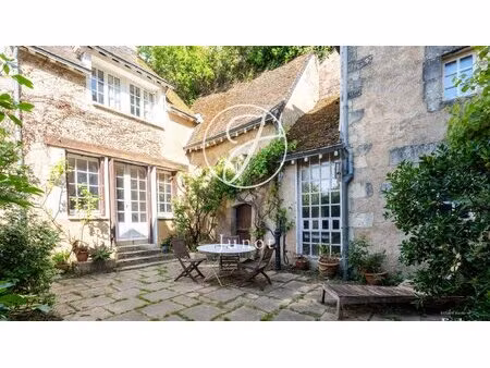 vendôme - loir-et-cher - maison de village dans une ancienne cité troglodyte