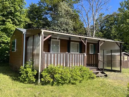 mobil-home 30 m2 environ sur 267m2 de terrain à égliseneuve-d’entraigues