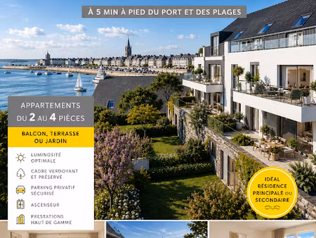 vente appartement 2 pièces 41 m² à roscoff (29680)  169 000 €
