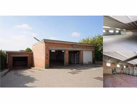 garage à louer à rue joseph wauters 10 marchin (vbe17106)