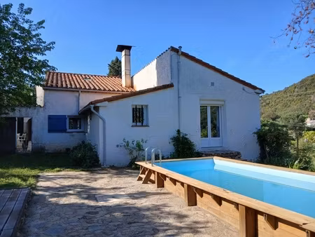 dpt pyrénées orientales (66)  à vendre reynes  maison p6 de 136 m² sur terrain de 1.72 ha 