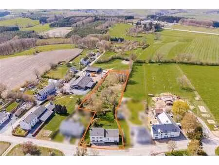 fermette 4ch.  double garage sur une parcelle de 57a 92ca