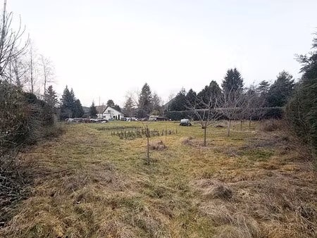 vente terrain 1519 m² à orcines (63870)  225 000 €