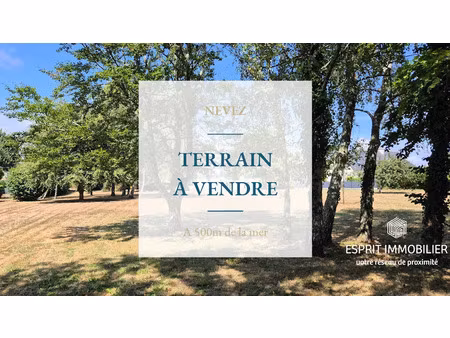 vente terrain 750 m² à névez (29920)  233 200 €
