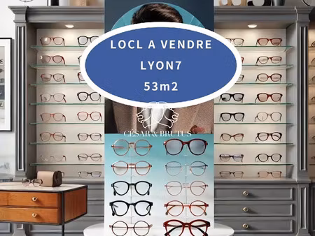 vente locaux professionnels 53 m² à lyon 7ème (69007)  130 000 €
