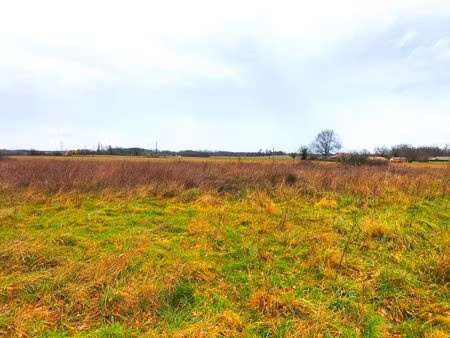 à vendre – terrain constructible de 4 133 m² à aire-sur-l?