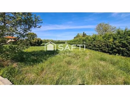 vente terrain 724 m² aussonne (31840)