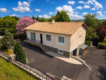 vente maison sur sous-sol complet avec parc arboré de 5000 m² – proche centre de ruffec et