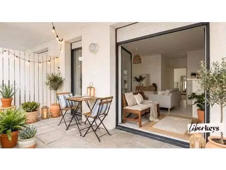 appartement t3 58 m² avec balcon et parking