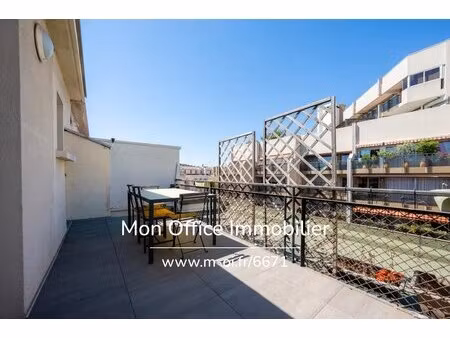 référence : 6699-nzw - appartement 2 pièces - toit terrasse