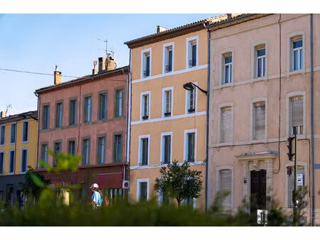 carcassonne - gambetta appartement t3 70m² traversant avec vue cité à deux pas du square g